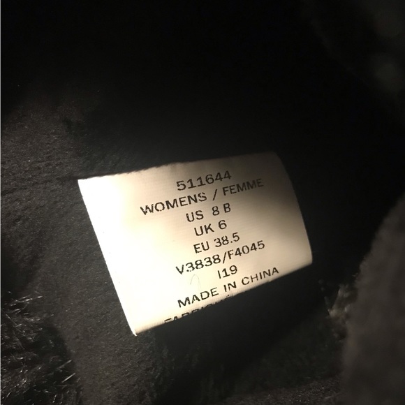 Lands’ End winter snow black insulated boots women’s size 8 B - Picture 10 of 10